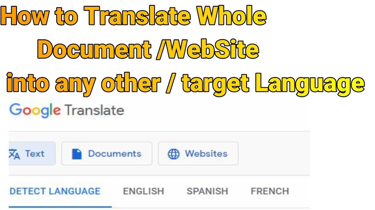 How to Translate Whole Pdf Document| Website | into any other Language | Docx | PPT |@faisaljalil