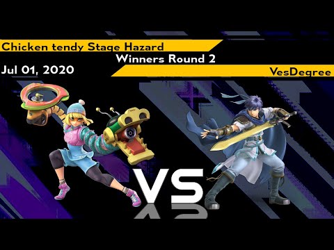 [Smash Ultimate] XeNOwifi 16 (Winners Round 2) - VesDegree vs Chicken tendy  Stage Hazard