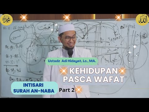 Kehidupan Pasca Wafat Intisari Surah An Naba, Ustadz Adi Hidayat, Lc.|persiapan sebelum wafat Part 2