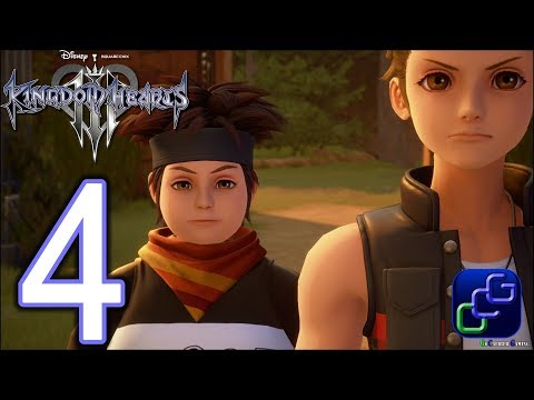 KINGDOM HEARTS 3 PS4 Walkthrough Proud Mode - Part 4 - The Neighborhood - The Old Mansion