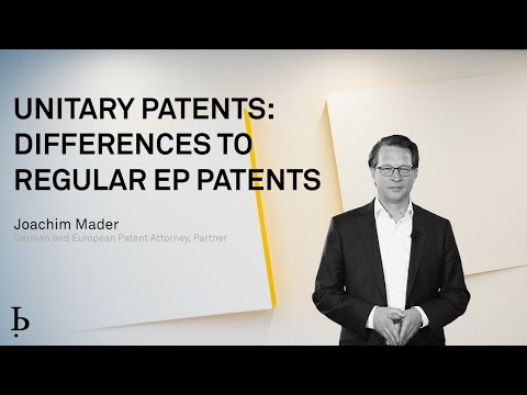 IP Quick Tip: Unitary patents - differences to European patents (2022)