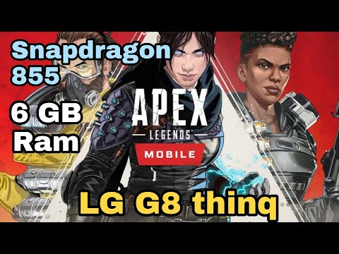 Apex Legends Snapdragon 855 Max settings test. (LG G8 thinq 6gb ram)