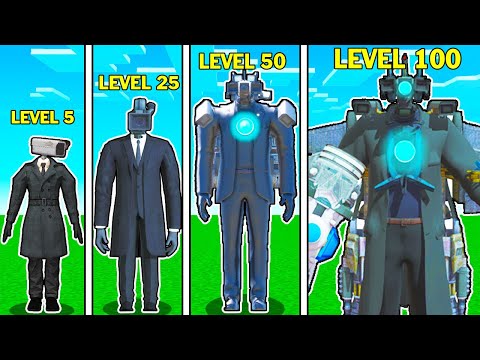 TITAN CAMERAMAN SEVİYELERİ - 😱 Minecraft Enes Arslan