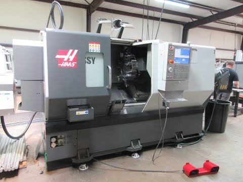 Haas DS-30SSY CNC Turning Center w SubSpindle, Live Milling, Y-Axis Programmable, Bar Feed Interface