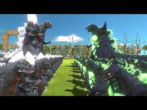 Super Godzilla vs Space Godzilla – The Ultimate Monster Battle |Animal Revolt Batlle Simulator
