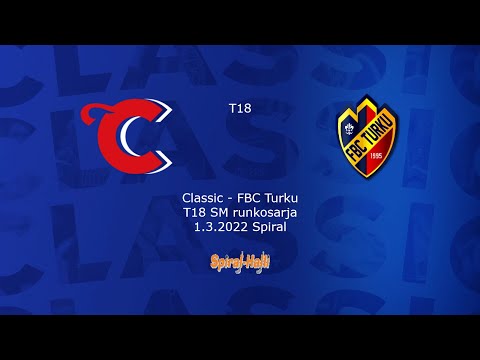 Classic - FBC Turku T18 SM 1.3.2022