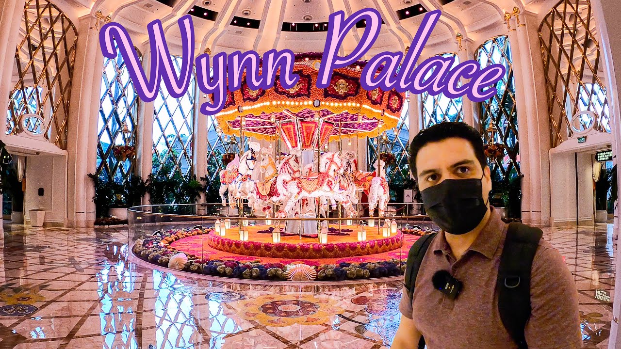 Explore the glamourous Wynn Palace hotel and and its vast Casino.