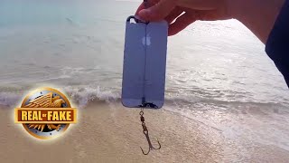 GUY CATCHES FISH WITH IPHONE - real or fake?