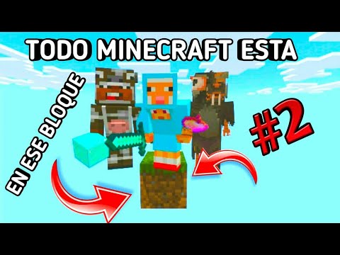 AleGame22 YT - All MINECRAFT in ONE BLOCK but with FRIENDS EP #2