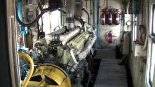 Тяжелый запуск дизель-поезда ДР1А-225 / Hard engine start of DR1A-225 DMU