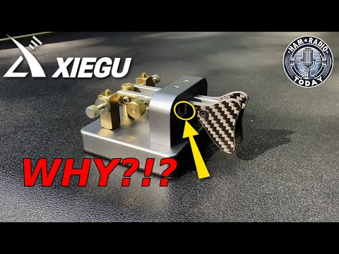 Xiegu VK6 CW / Morse Code Paddle Initial Thoughts