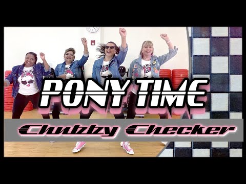 PONY TIME | Chubby Checker | 60's | Retro | Zumba® | Gold | Dance Fitness Choreography | #FitwithMic