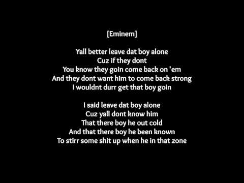 D12 - Leave Dat Boy Alone (Lyrics)