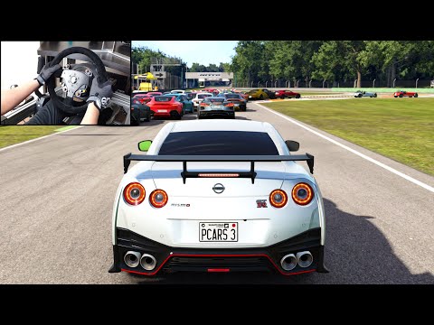 Project CARS 3 - Nissan GTR R35 (Steering Wheel + Paddle Shifter) Gameplay