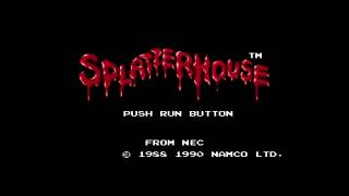 Splatterhouse TurboGrafx-16 Real Hardware 60fps Playthrough