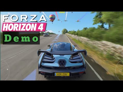 Forza  horizon 4 Gameplay (Demo) version from Microsoft store || MaxBlind