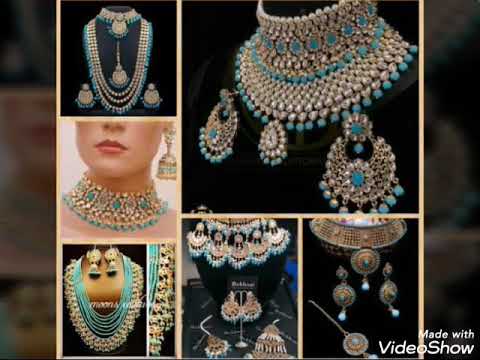 Latest Feroza necklace designs gold feroza necklace 2019