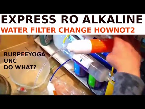 Express RO Alkaline water Filter Replacement how to 10 stage water filter system