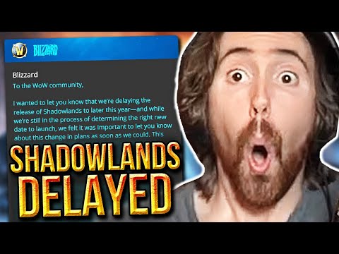 Shadowlands DELAYED & Pre-Patch Date Announced! A͏s͏mongold Reacts to Blizzard Blue Post