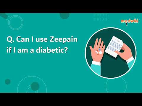 Can I use Zeepain if I am a diabetic?