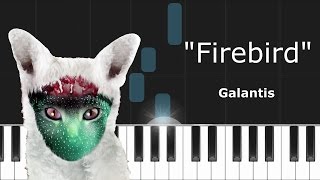 Galantis - &quot;Firebird&quot; Piano Tutorial - Chords - How To Play - Cover