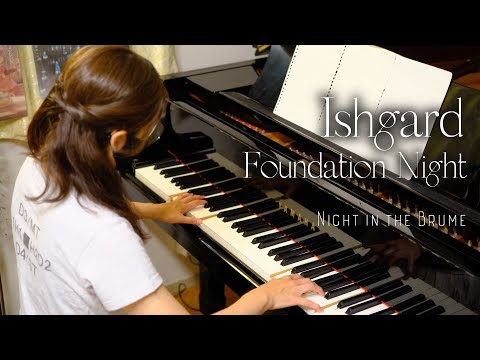 FFXIV Ishgard Foundation Night theme - Night in the Brume - Piano Cover