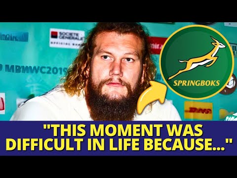 SHOCKING! RG SNYMAN REVEALS DIFFICULT MOMENT IN RUGBY! VERY SAD WHAT HAPPENED TO HIM!SPRINGBOKS NEWS