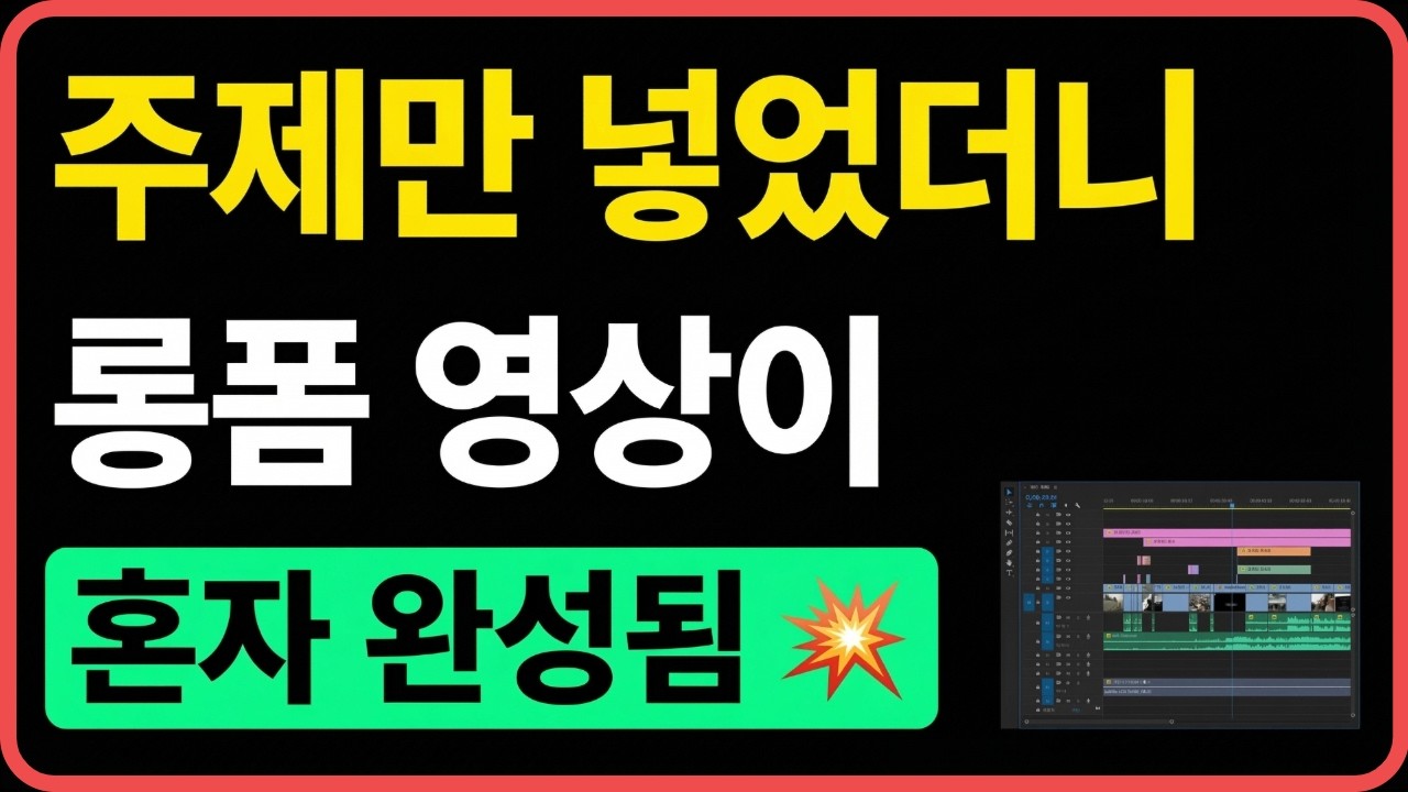 라핀이 알려주는 위스크 종료 후 무료 AI 롱폼 영상 제작법 4단계