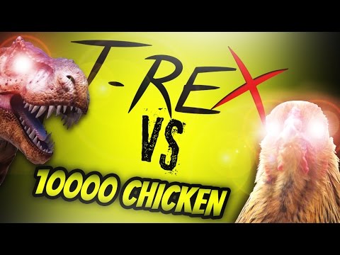 EPIC BATTLE  T-REX VS 10,000 CHICKEN and many more!!! -Ultimate Epic Battle Simulator