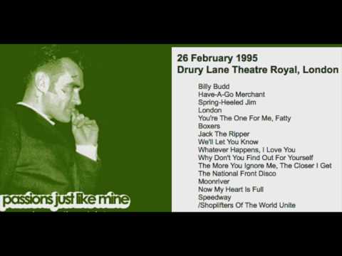 MORRISSEY - February 26, 1995 - London, England, UK (Full Concert) LIVE