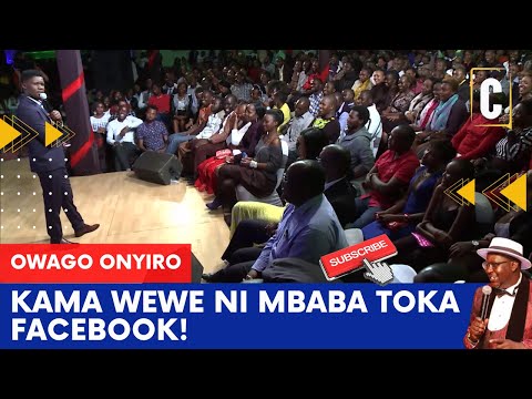 KAMA WEWE NI MBABA TOKA FACEBOOK! BY: OWAGO ONYIRO