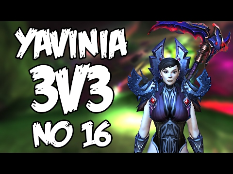 Affliction Warlock + 3V3 + WoW Legion 7.1.5 + Yavinia #16