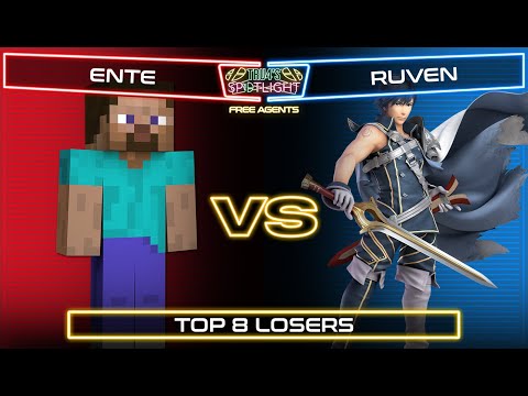 Tru4's Spotlight: Free Agents! Top 8 Losers - Ente (Steve) vs. Ruven (Chrom)
