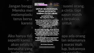 Download lagu UNTUK SELINGKUHAN PESAN SAYA SATU KARMA #selingkuh #pelakor #rumahtangga #pernikahan mp3 Download lagu UNTUK SELINGKUHAN PESAN SAYA SATU KARMA #selingkuh #pelakor #rumahtangga #pernikahan mp3