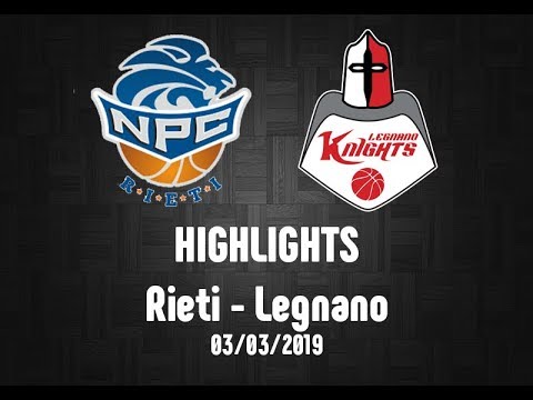 Highlights Rieti-Legnano del 03/03/2019