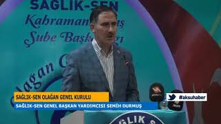 SAĞLIK-SEN Kahramanmaraş Şubesi 6. Olağan Genel Kurulu Yapıldı