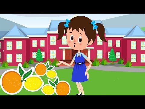 Oranges and Lemons Sold For A Penny - Nursery Rhyme with Lyrics