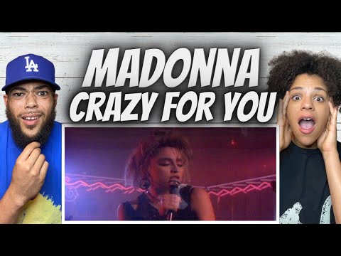 FIRST TIME HEARING Madonna -  Crazy For You REACTION