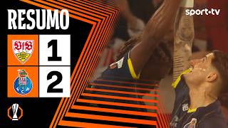 Summary: Stuttgart 1-2 FC Porto - UEFA Europa League 2025/26 | sport tv