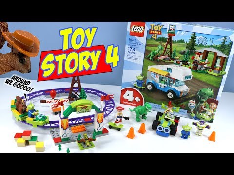 LEGO Juniors Toy Story 4 Sets Woody & RC Speed Builds 2019