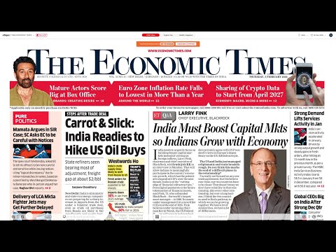 5 February 2026 | The Economic Times Newspaper | Daily Finance & Business News Analysis