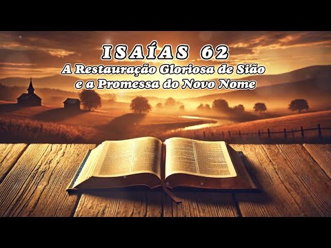 Isaías 62 – A Restauração Gloriosa de Sião e a Promessa do Novo Nome