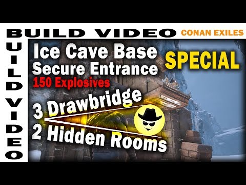 Ice Cave Base 🔶 Special 🔶 Secure Entrance - Build Video