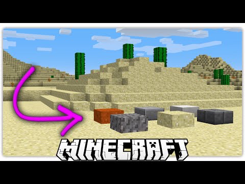 Simple Minecraft Trick to Make Halfslab Sand You Can Crawl Through | No Command Blocks / Mods