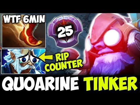 When They Meet One Of The Best Tinker Of Dotabuff - OMG 6 Min Boots Of Travel Dota 2