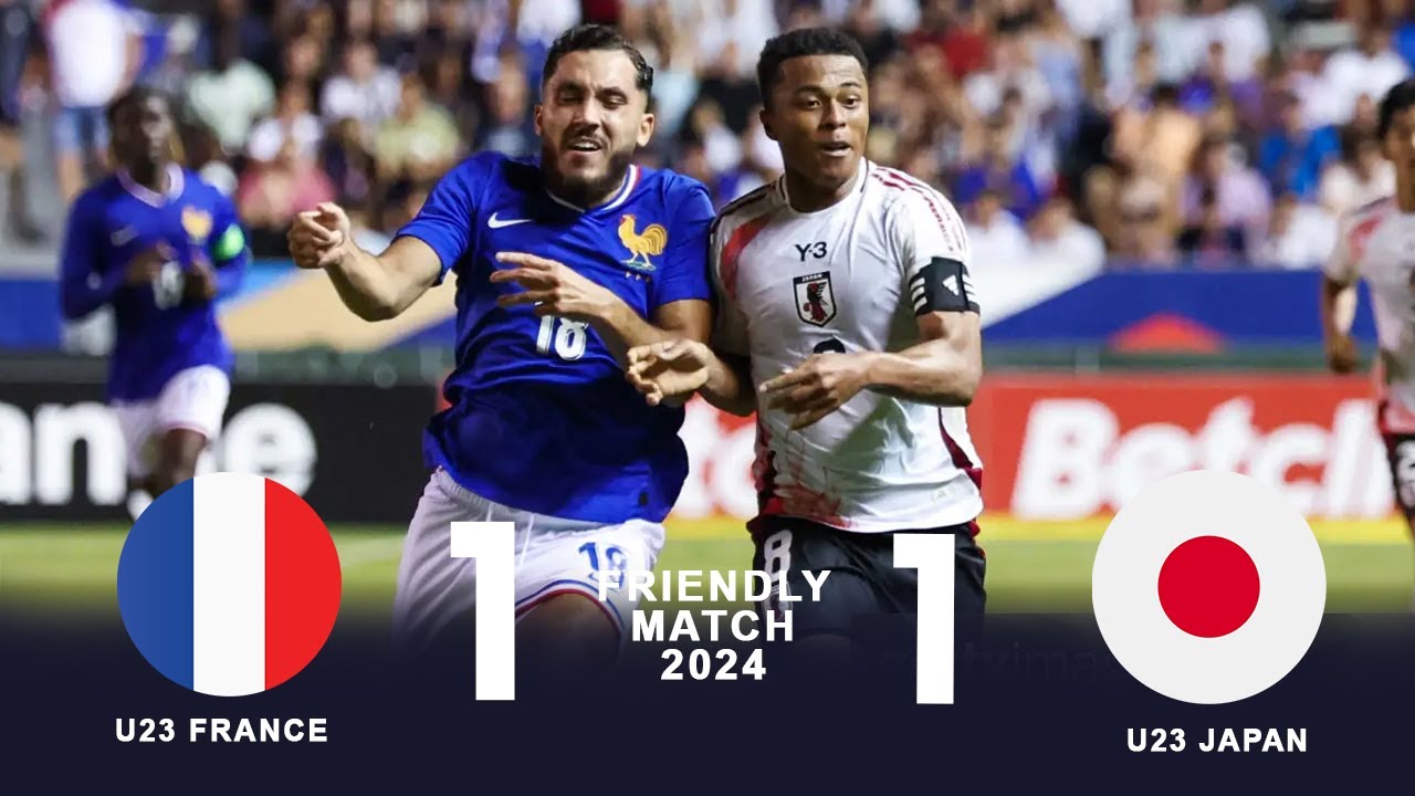 U23日本代表、金メダル候補フランスとドロー！藤田譲瑠チマが先制ゴール