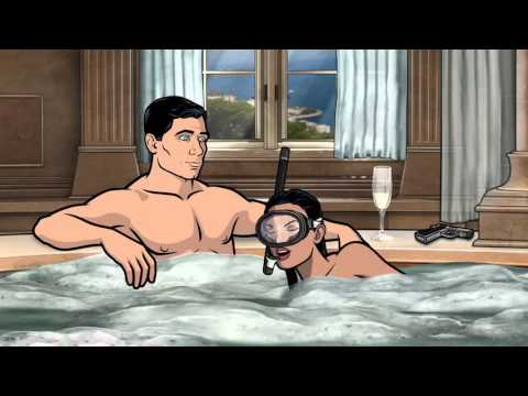 Archer – Jacuzzi Scene