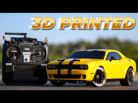Wie erstelle ich Dodge Challenger Rc Car - 3D gedrucktes ferngesteuertes Auto