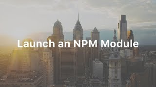 Publish Your Own npm Module: Creating a Local Module (1 of 2)