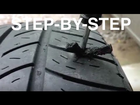 YouTube video about Got a flat tire? If a small puncture is the culprit, there's a good chance you can fix it yourself. Learn how to plug a tire and get back on the road.
